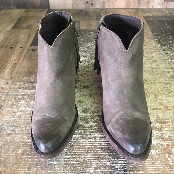 Old Gringo OG Side Zip Tassel Ankle Boots Booties Womens 7 B - Picture 6 of 12